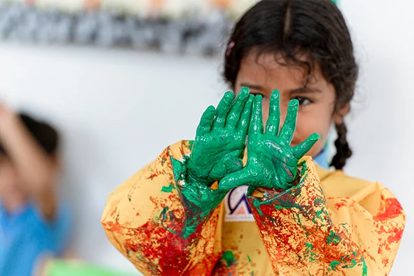 Beautiful Art Creations by Our Pre-Nursery Students.